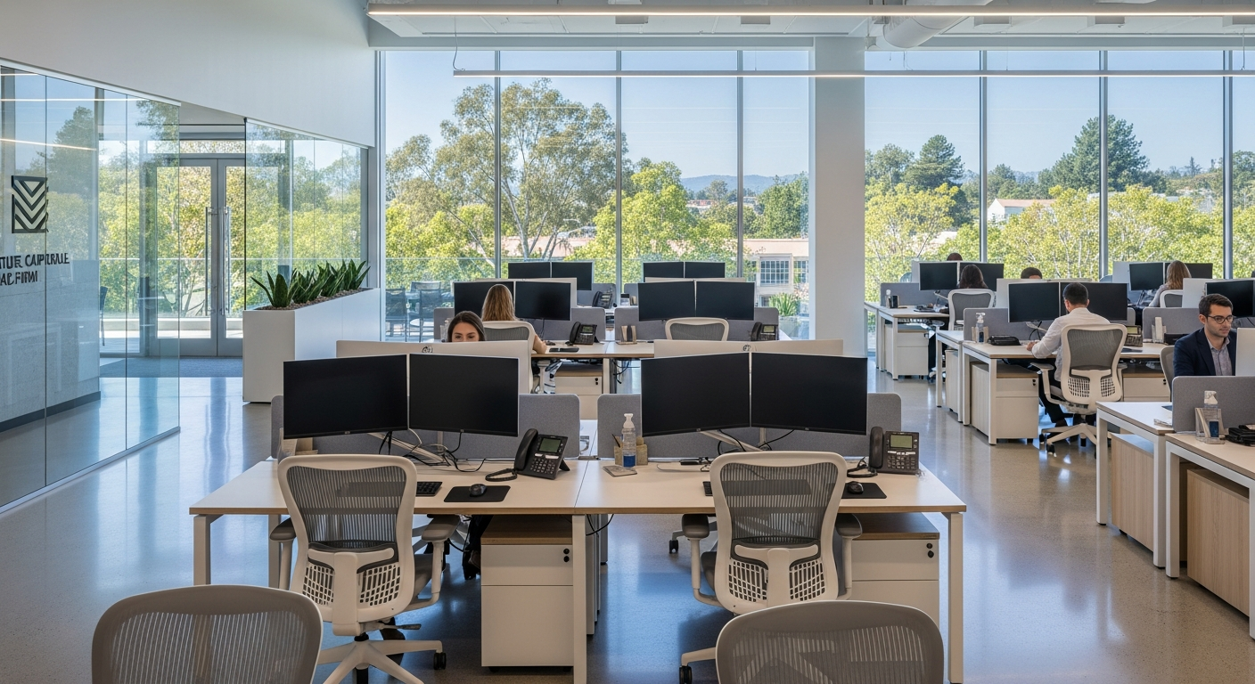 Professional Silicon Valley office