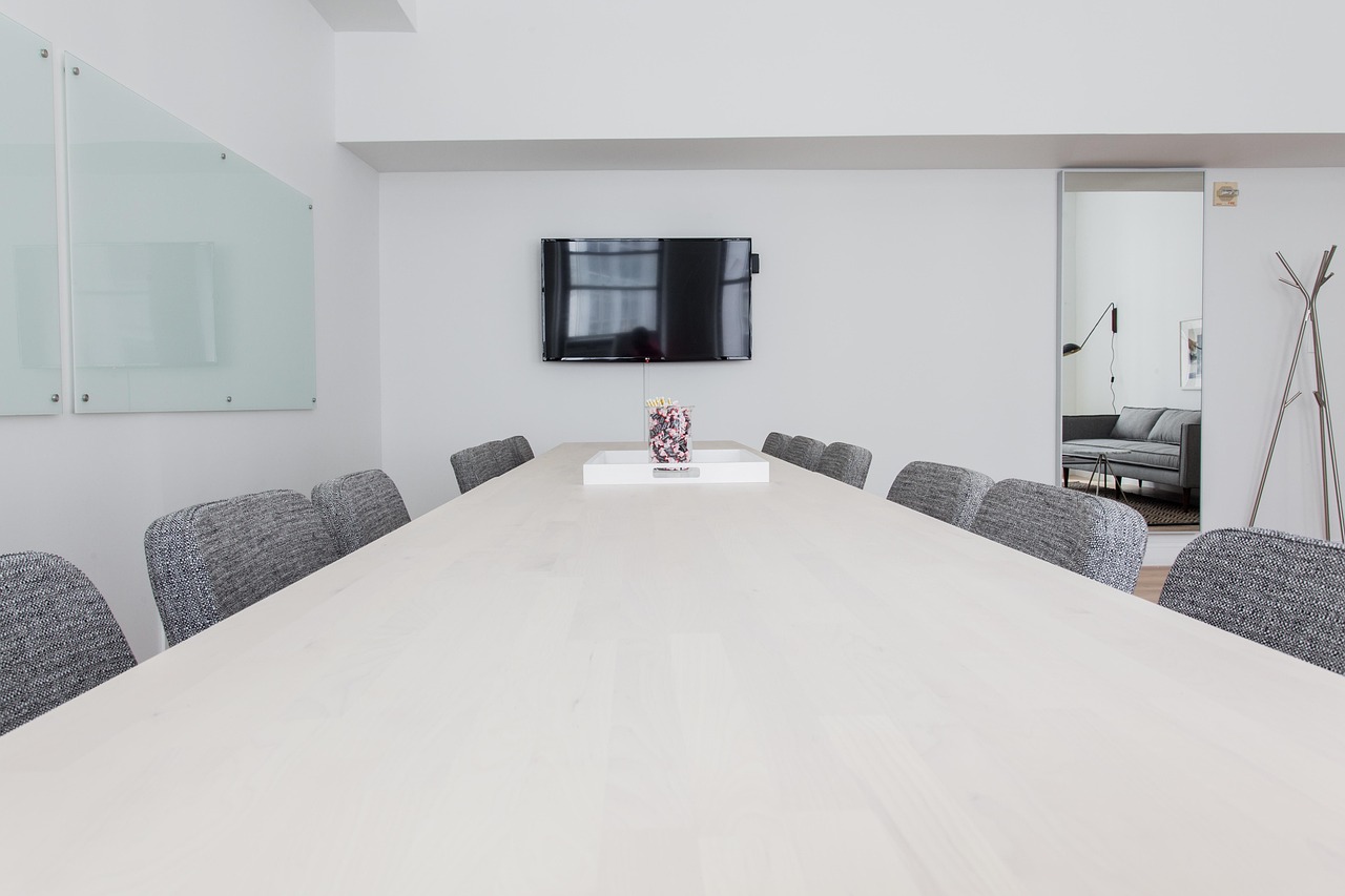 Professional corporate setting